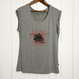 William Rast Motor Bike Graphic T-Shirt. Size Small.